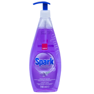 Detergent lichid de vase Sano Spark lavandă, 700 ml, cu pompiță